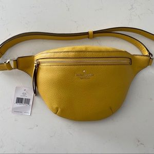 Kate Spade Jackson Belt Bag Gold Yarrow